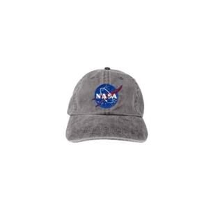 CultureFly NASA Logo Patch Dad Hat Dark Gray
